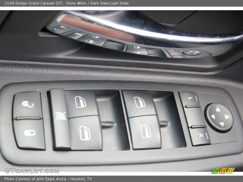 Stone White / Dark Slate/Light Shale 2008 Dodge Grand Caravan SXT