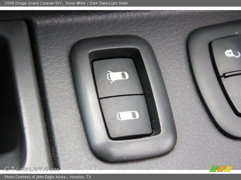Stone White / Dark Slate/Light Shale 2008 Dodge Grand Caravan SXT