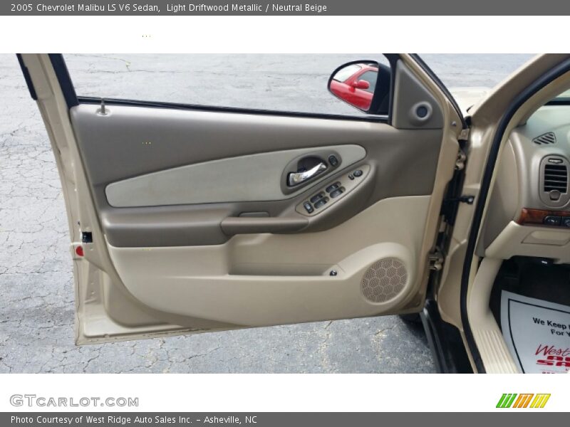 Light Driftwood Metallic / Neutral Beige 2005 Chevrolet Malibu LS V6 Sedan