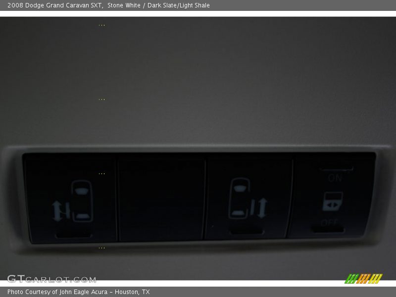 Stone White / Dark Slate/Light Shale 2008 Dodge Grand Caravan SXT