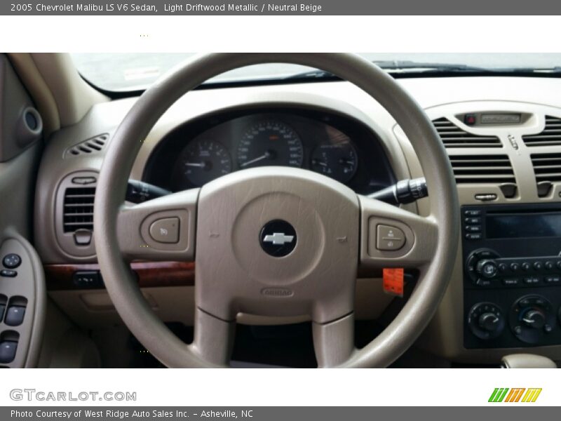 Light Driftwood Metallic / Neutral Beige 2005 Chevrolet Malibu LS V6 Sedan