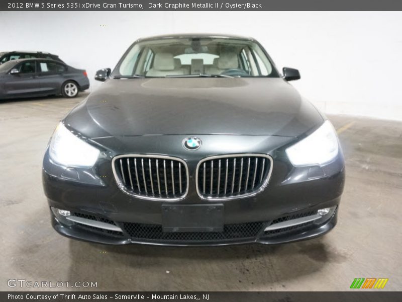 Dark Graphite Metallic II / Oyster/Black 2012 BMW 5 Series 535i xDrive Gran Turismo