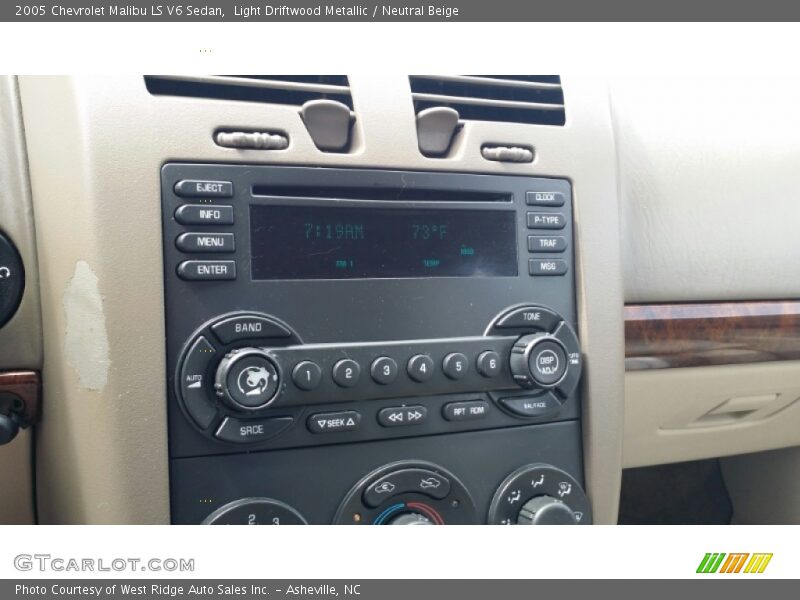 Light Driftwood Metallic / Neutral Beige 2005 Chevrolet Malibu LS V6 Sedan