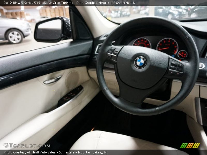 Dark Graphite Metallic II / Oyster/Black 2012 BMW 5 Series 535i xDrive Gran Turismo