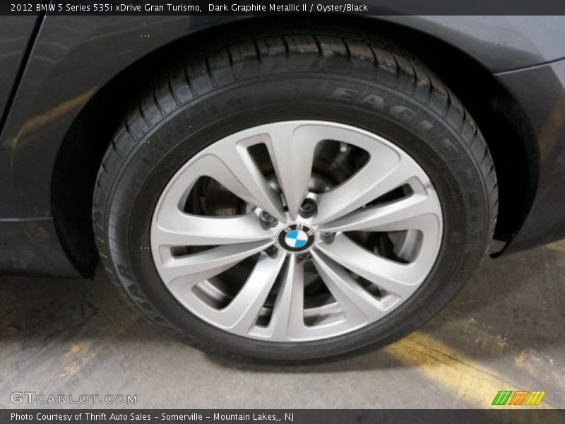 Dark Graphite Metallic II / Oyster/Black 2012 BMW 5 Series 535i xDrive Gran Turismo