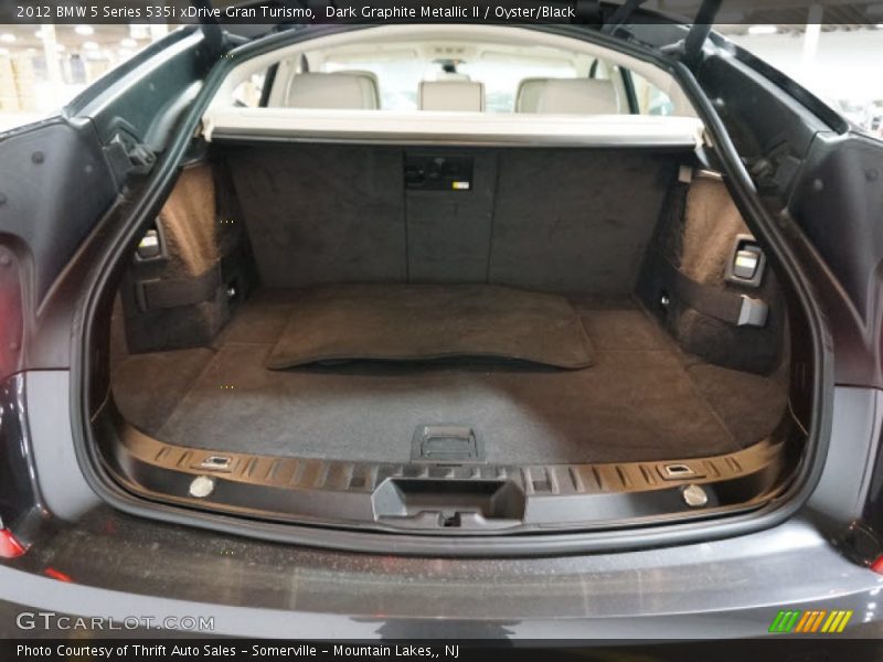 Dark Graphite Metallic II / Oyster/Black 2012 BMW 5 Series 535i xDrive Gran Turismo