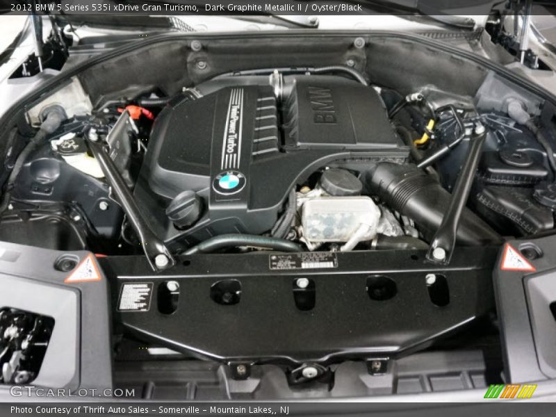 Dark Graphite Metallic II / Oyster/Black 2012 BMW 5 Series 535i xDrive Gran Turismo