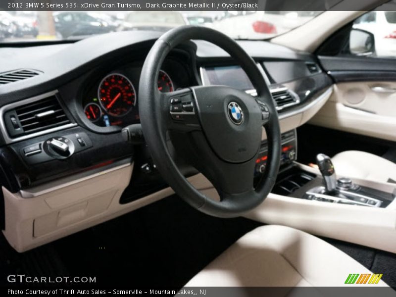 Dark Graphite Metallic II / Oyster/Black 2012 BMW 5 Series 535i xDrive Gran Turismo