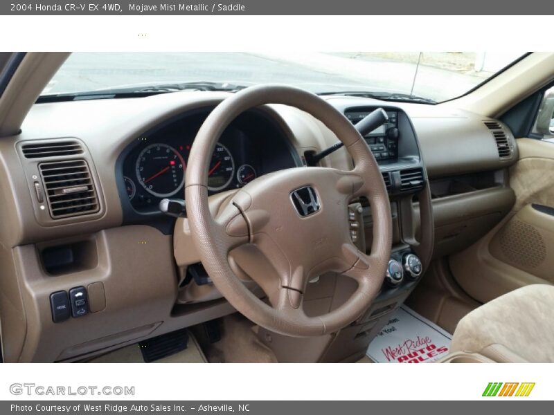 Mojave Mist Metallic / Saddle 2004 Honda CR-V EX 4WD