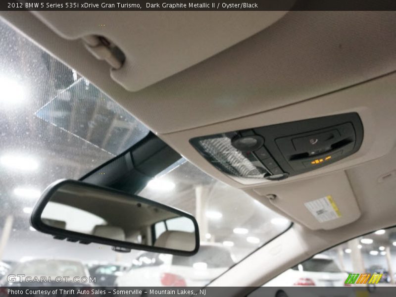 Dark Graphite Metallic II / Oyster/Black 2012 BMW 5 Series 535i xDrive Gran Turismo