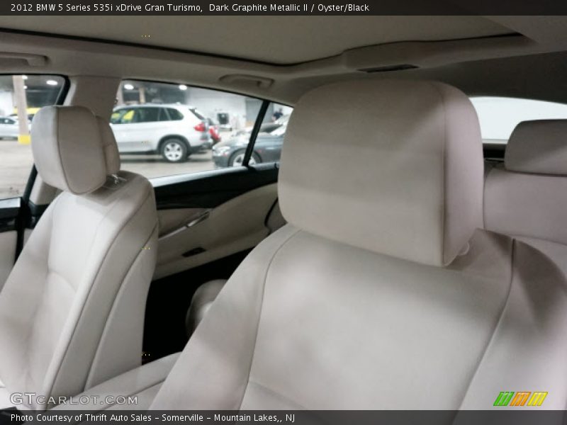 Dark Graphite Metallic II / Oyster/Black 2012 BMW 5 Series 535i xDrive Gran Turismo