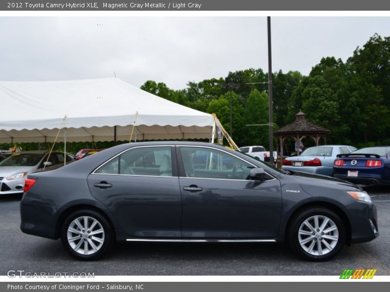 Magnetic Gray Metallic / Light Gray 2012 Toyota Camry Hybrid XLE