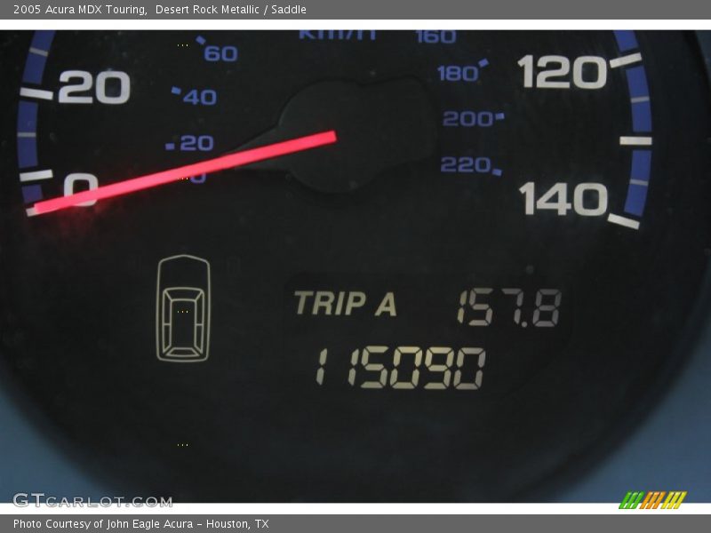 Desert Rock Metallic / Saddle 2005 Acura MDX Touring