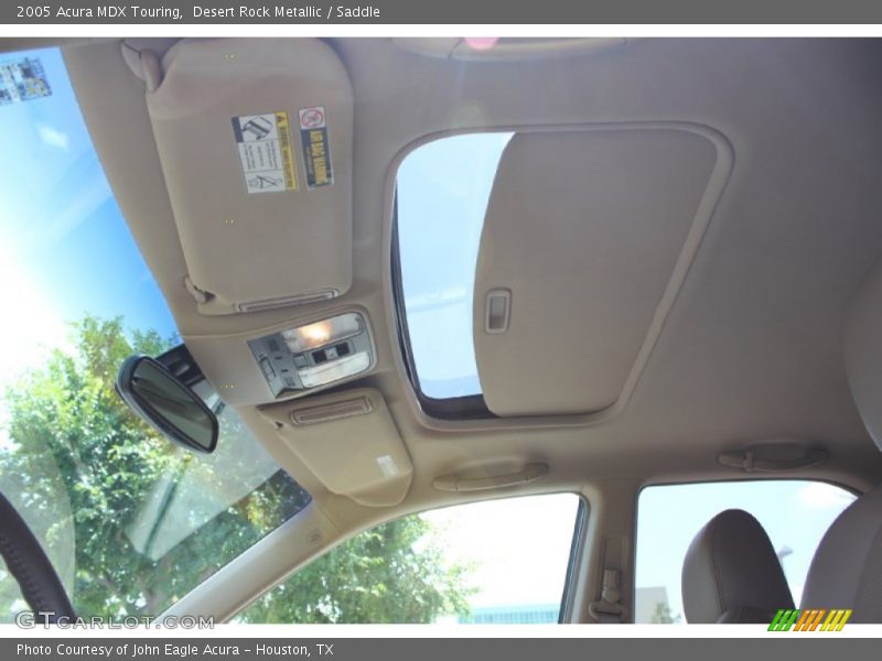 Desert Rock Metallic / Saddle 2005 Acura MDX Touring