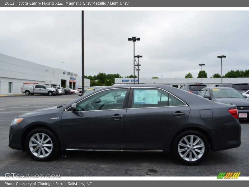 Magnetic Gray Metallic / Light Gray 2012 Toyota Camry Hybrid XLE