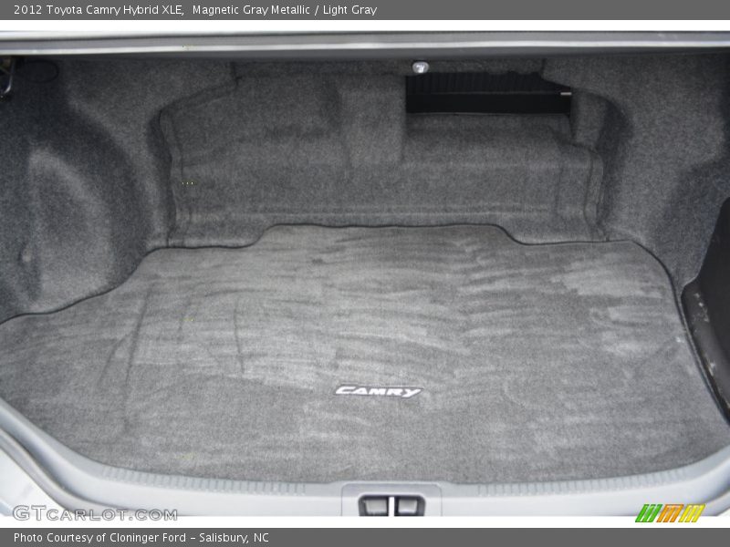 Magnetic Gray Metallic / Light Gray 2012 Toyota Camry Hybrid XLE