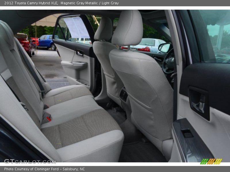 Magnetic Gray Metallic / Light Gray 2012 Toyota Camry Hybrid XLE