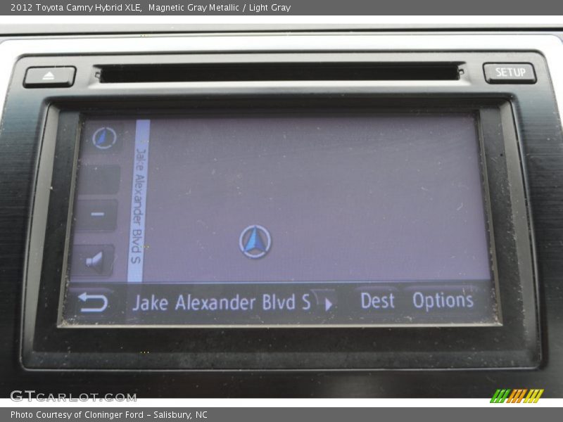 Magnetic Gray Metallic / Light Gray 2012 Toyota Camry Hybrid XLE