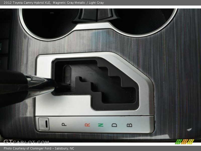 Magnetic Gray Metallic / Light Gray 2012 Toyota Camry Hybrid XLE