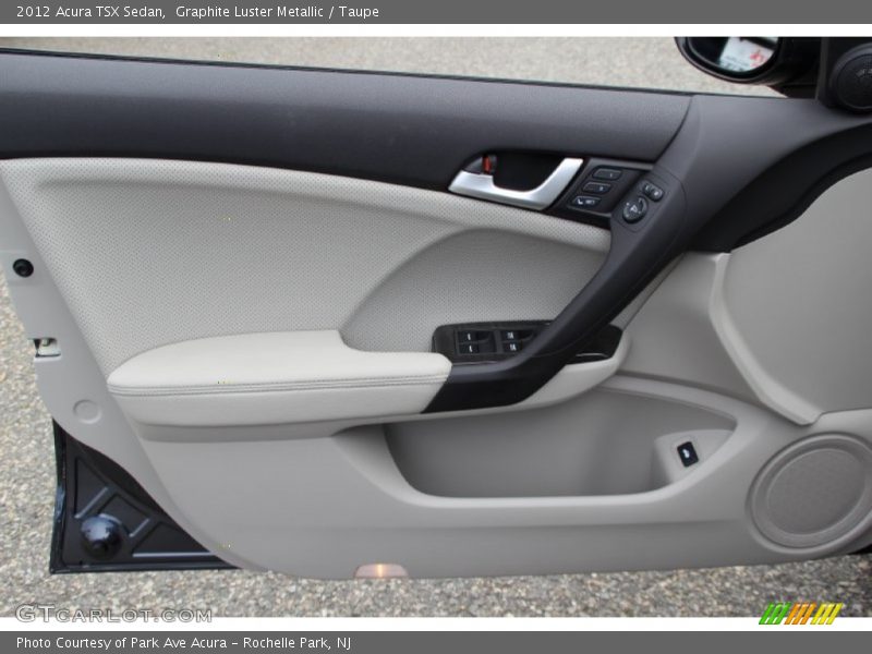 Graphite Luster Metallic / Taupe 2012 Acura TSX Sedan
