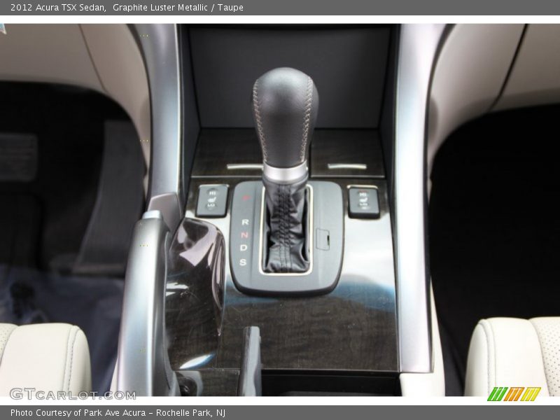 Graphite Luster Metallic / Taupe 2012 Acura TSX Sedan