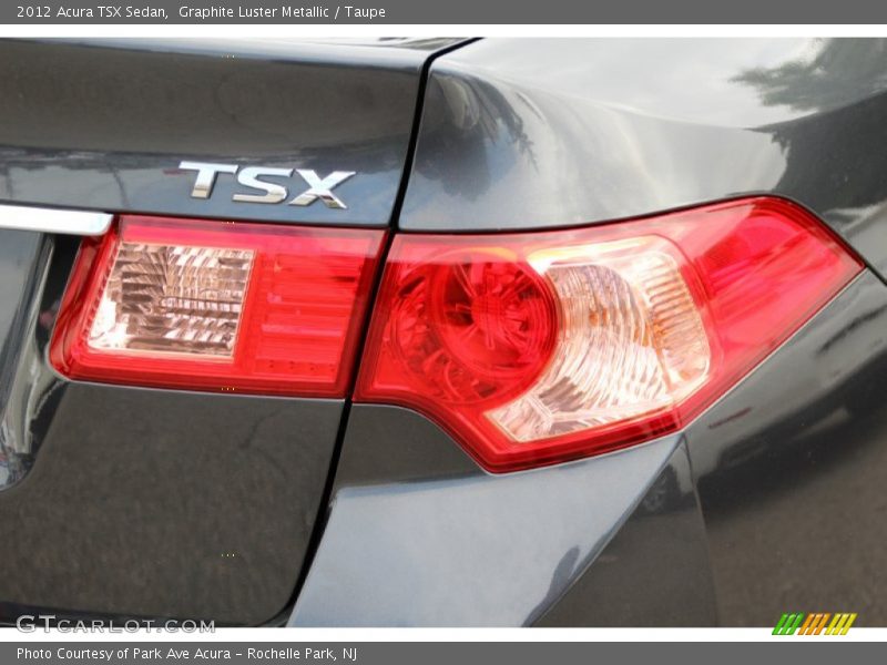 Graphite Luster Metallic / Taupe 2012 Acura TSX Sedan
