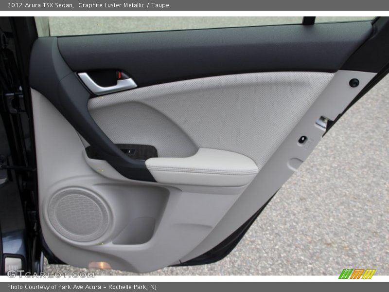Graphite Luster Metallic / Taupe 2012 Acura TSX Sedan
