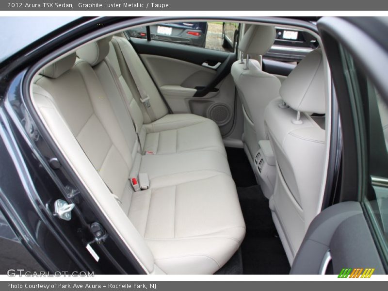 Graphite Luster Metallic / Taupe 2012 Acura TSX Sedan