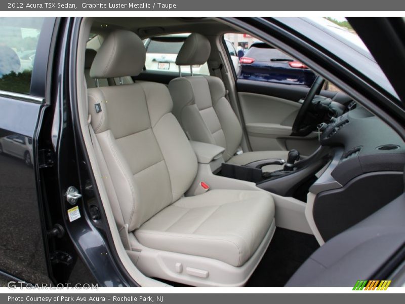 Graphite Luster Metallic / Taupe 2012 Acura TSX Sedan