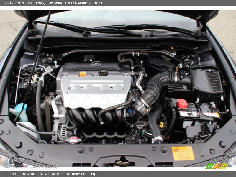 Graphite Luster Metallic / Taupe 2012 Acura TSX Sedan