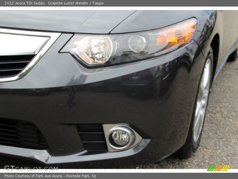 Graphite Luster Metallic / Taupe 2012 Acura TSX Sedan