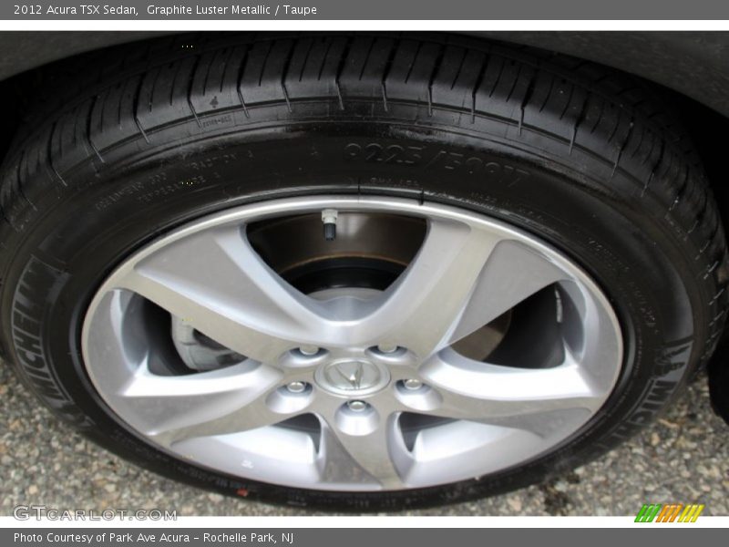 Graphite Luster Metallic / Taupe 2012 Acura TSX Sedan