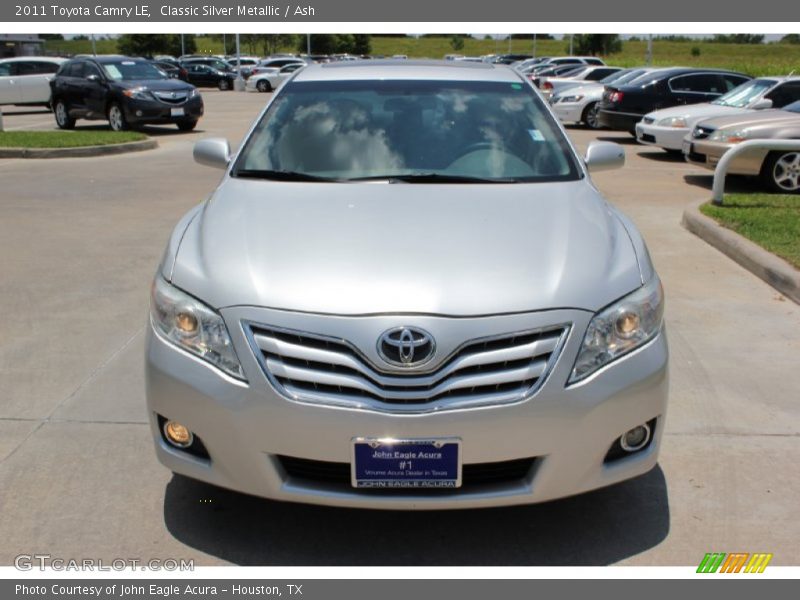 Classic Silver Metallic / Ash 2011 Toyota Camry LE