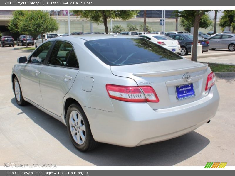 Classic Silver Metallic / Ash 2011 Toyota Camry LE