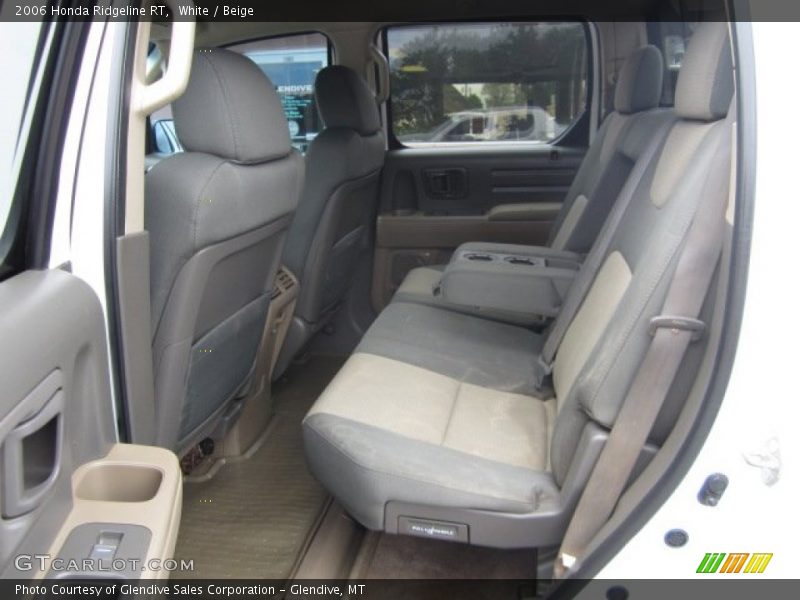 White / Beige 2006 Honda Ridgeline RT