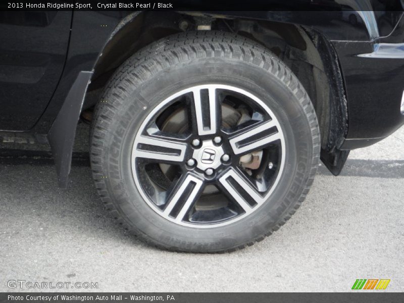Crystal Black Pearl / Black 2013 Honda Ridgeline Sport