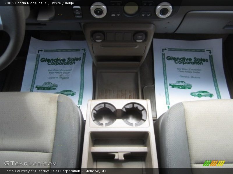 White / Beige 2006 Honda Ridgeline RT