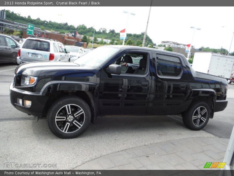 Crystal Black Pearl / Black 2013 Honda Ridgeline Sport