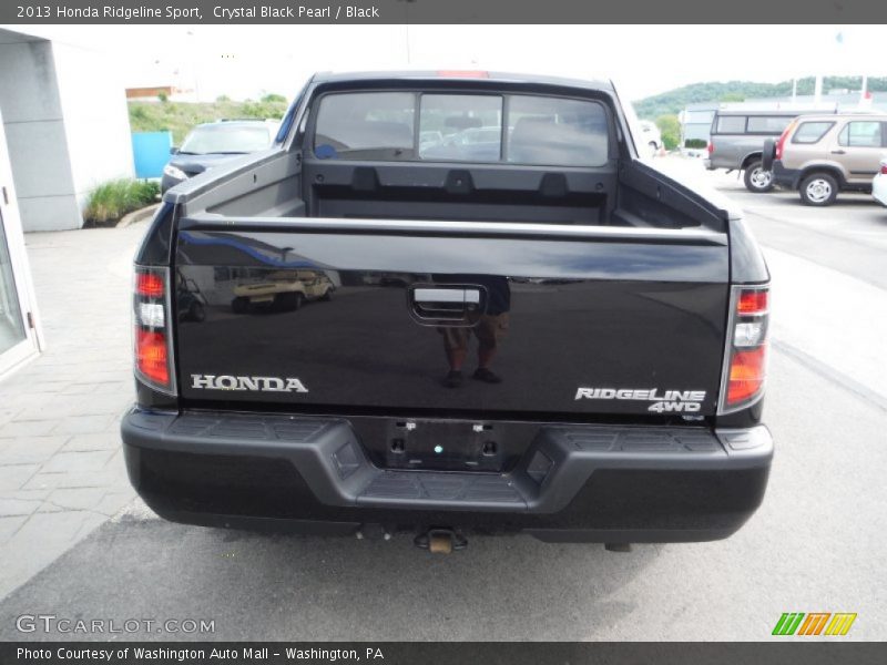 Crystal Black Pearl / Black 2013 Honda Ridgeline Sport