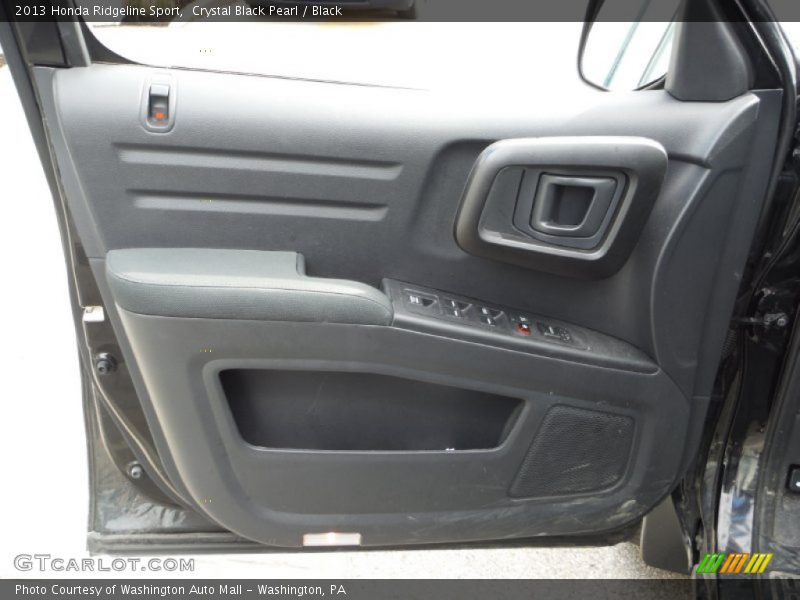 Crystal Black Pearl / Black 2013 Honda Ridgeline Sport