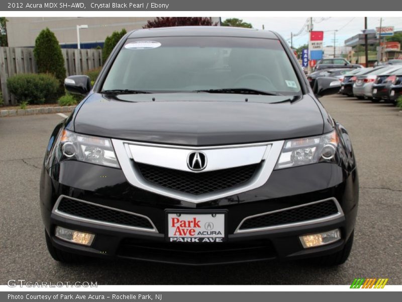 Crystal Black Pearl / Ebony 2012 Acura MDX SH-AWD