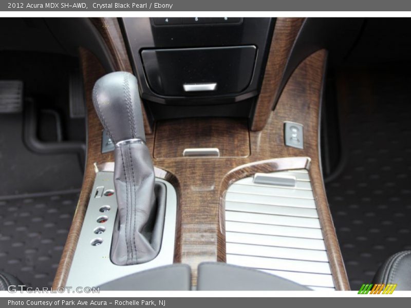 Crystal Black Pearl / Ebony 2012 Acura MDX SH-AWD