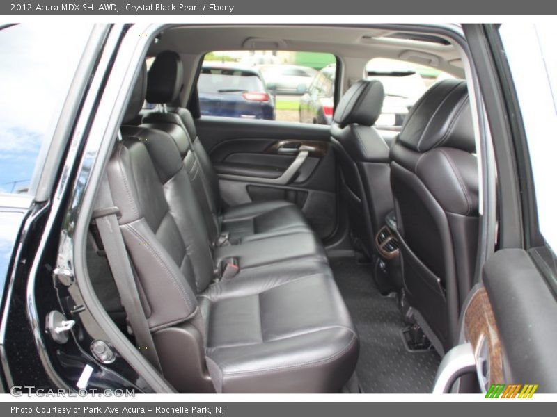 Crystal Black Pearl / Ebony 2012 Acura MDX SH-AWD