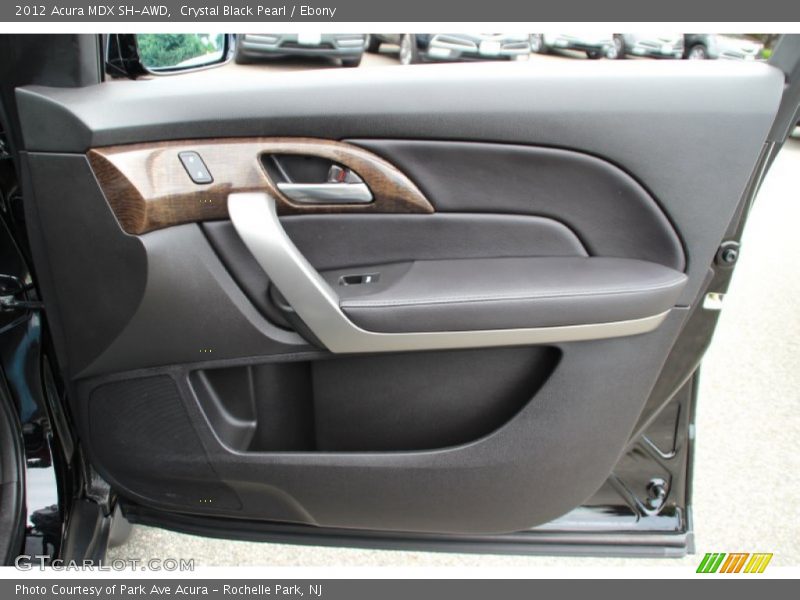 Crystal Black Pearl / Ebony 2012 Acura MDX SH-AWD