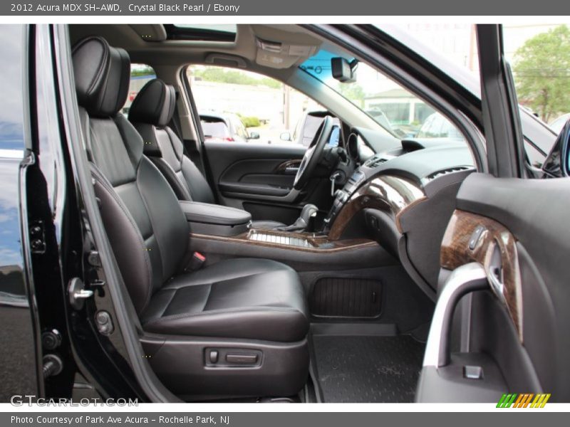 Crystal Black Pearl / Ebony 2012 Acura MDX SH-AWD