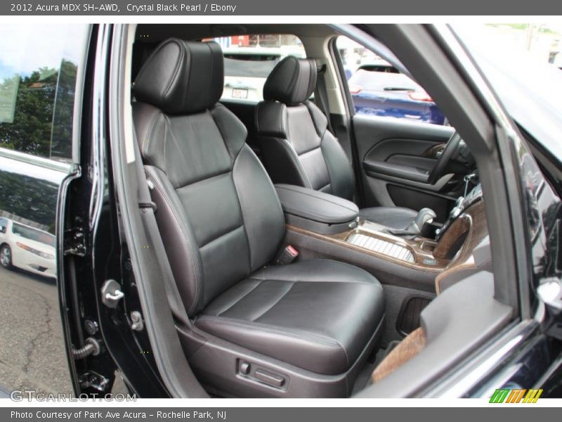 Crystal Black Pearl / Ebony 2012 Acura MDX SH-AWD