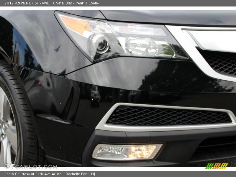 Crystal Black Pearl / Ebony 2012 Acura MDX SH-AWD