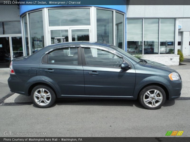 Wintergreen / Charcoal 2011 Chevrolet Aveo LT Sedan