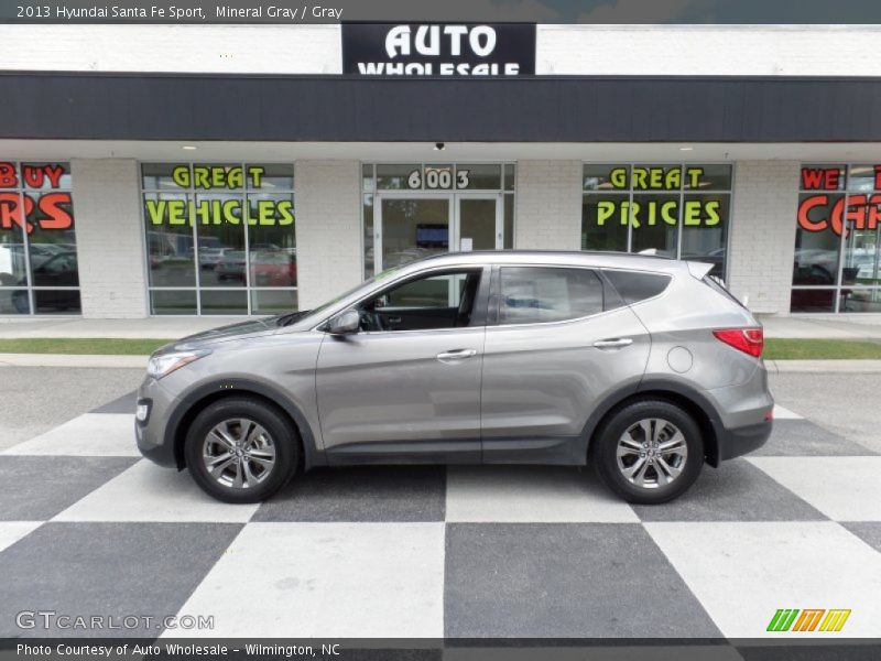 Mineral Gray / Gray 2013 Hyundai Santa Fe Sport