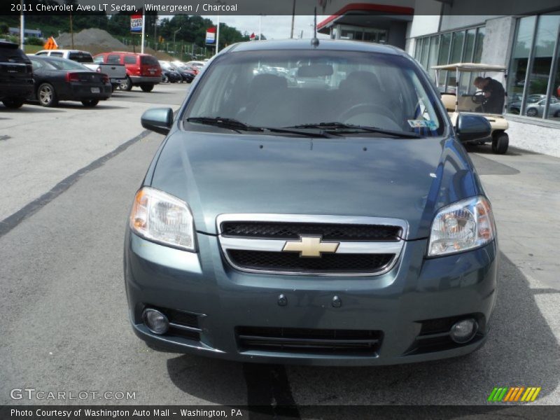 Wintergreen / Charcoal 2011 Chevrolet Aveo LT Sedan
